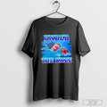 Under The Knee Graphic T Shirt