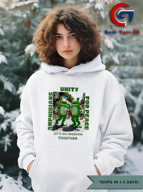 Unity Frog Let’s Do Freedom Together shirt