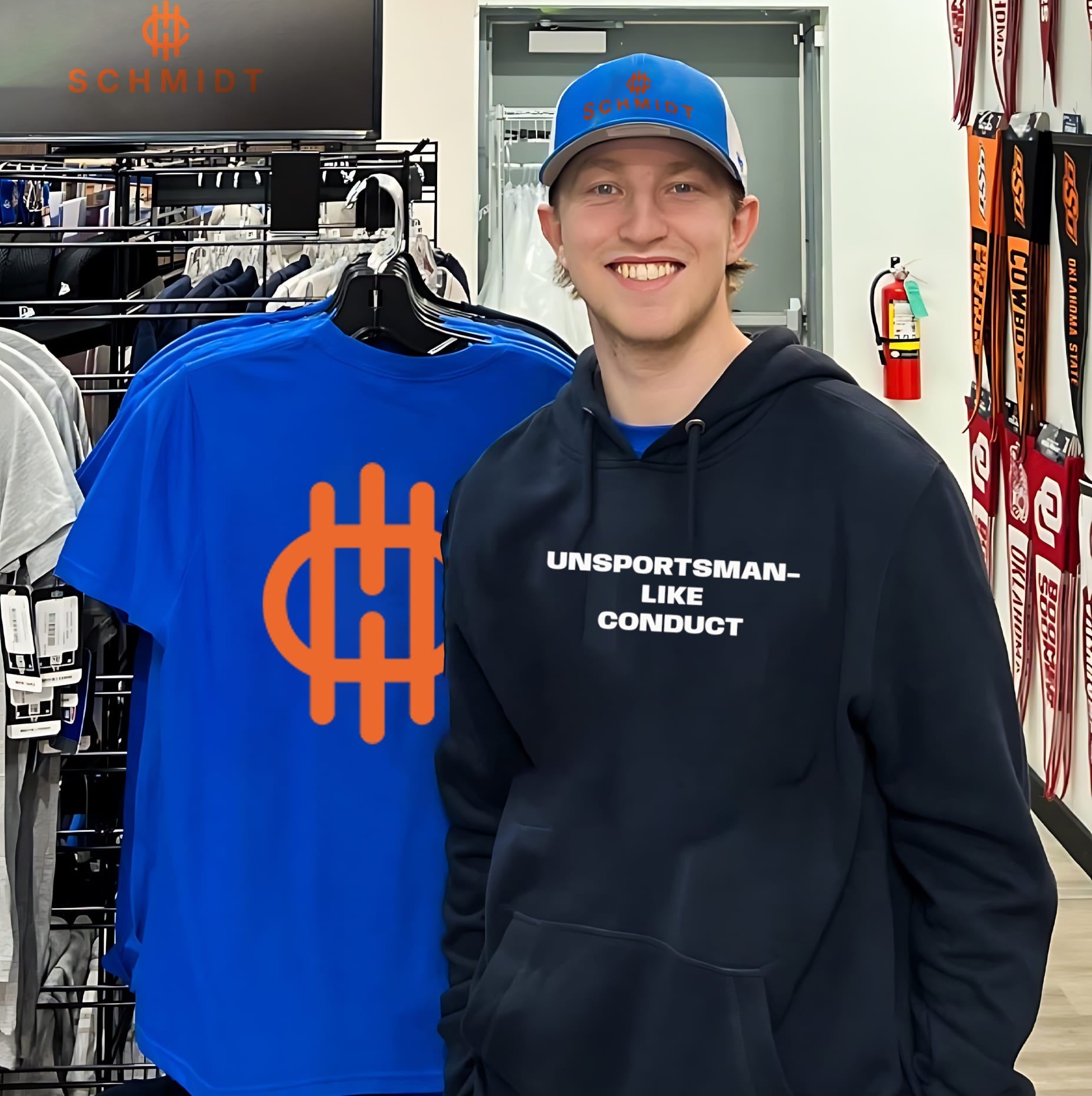 Unsportsmanlike conduct hockey shirt