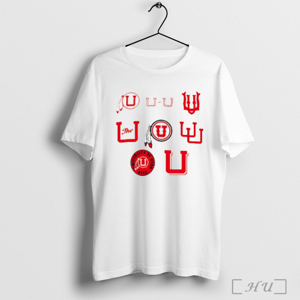 Utah University Brand History Logo T Shirt