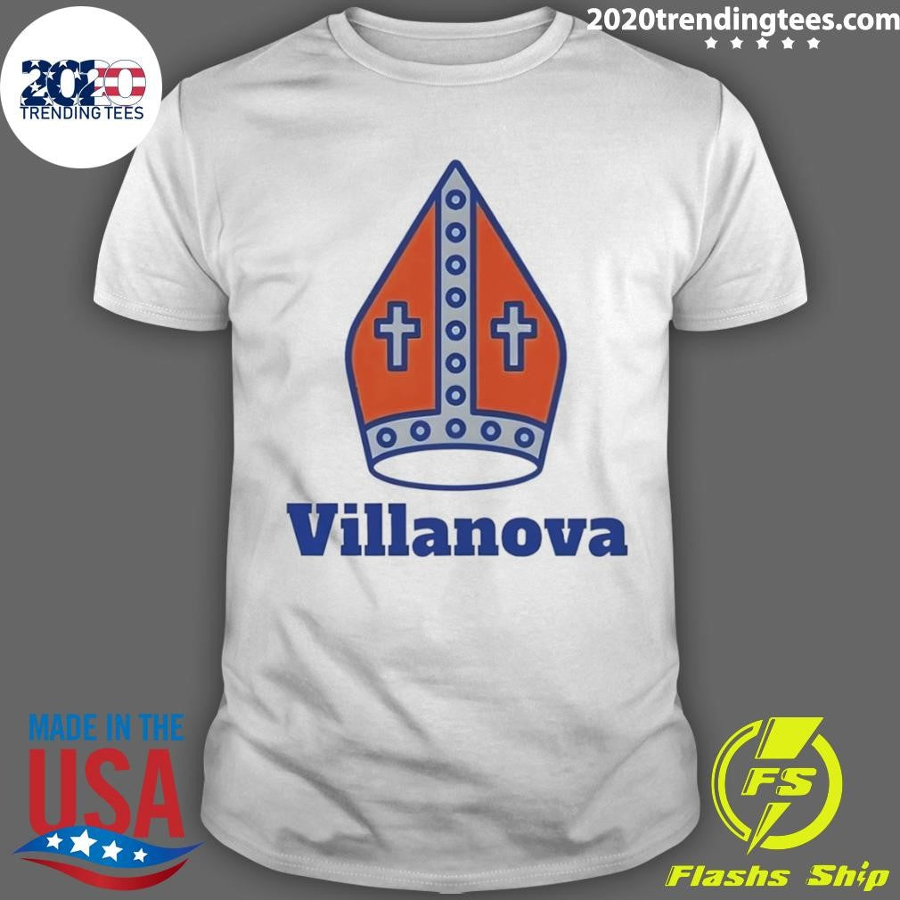 Villanova Nova Knicks Pope New York Knicks Basketball Nba 2026 Mashup Logo Shirt