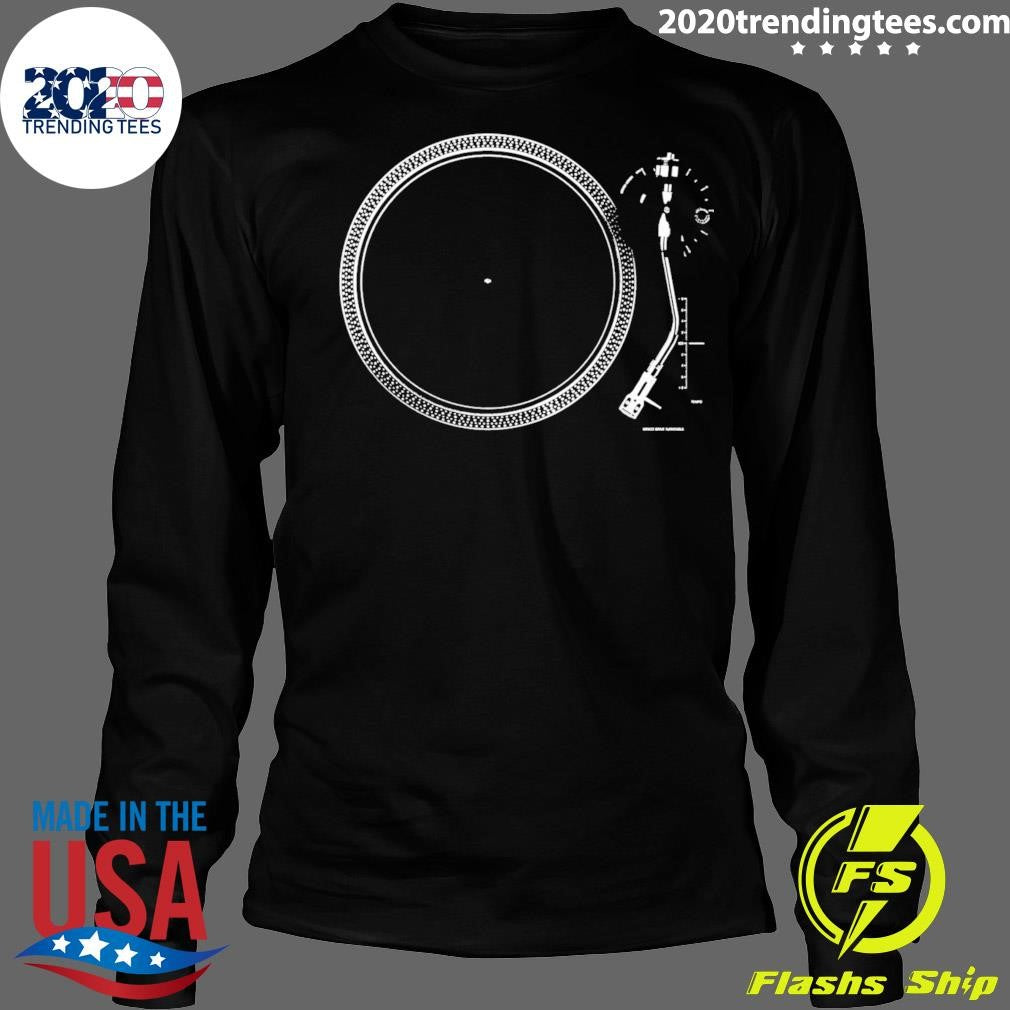 Vintage Turntable Analog Music Vinyl Collector Shirt