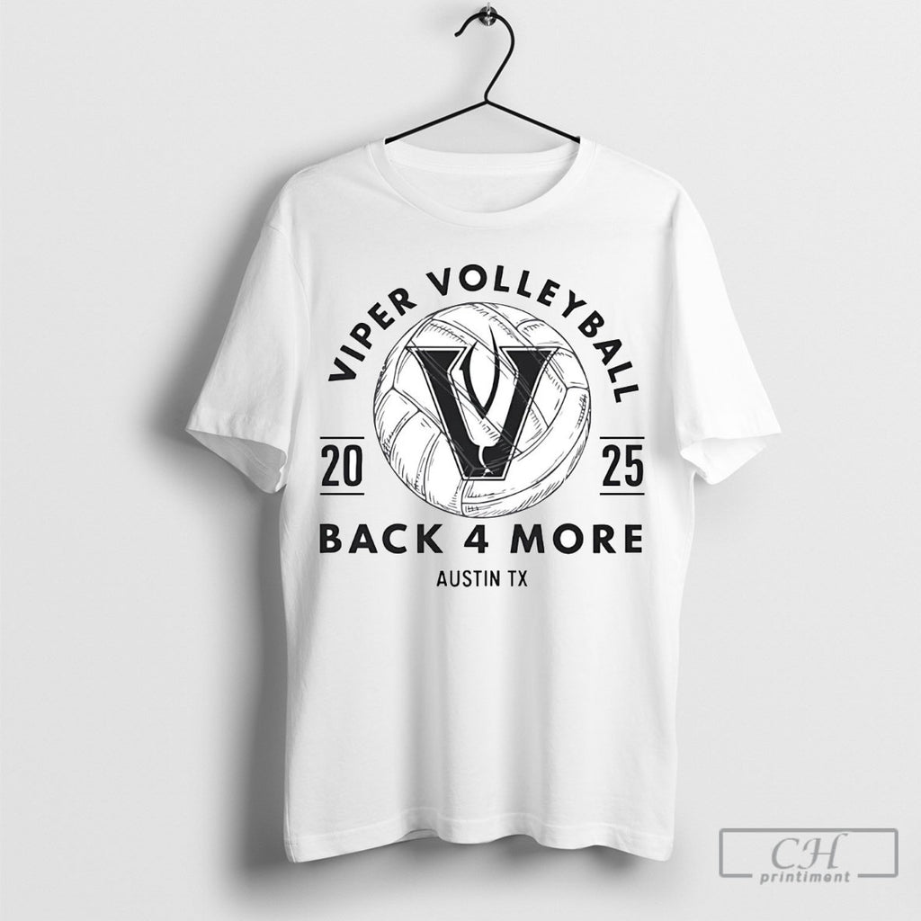 Viper Volleyball 2025 Back 4 More