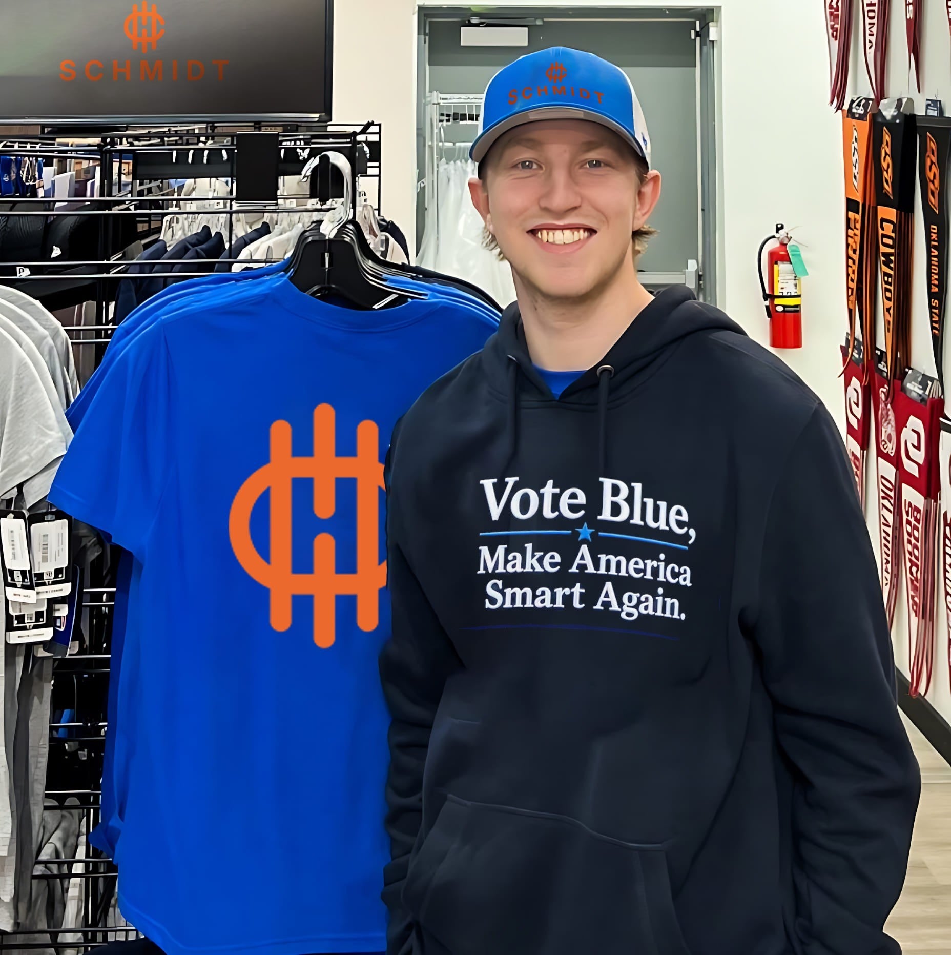 Vote Blue Make America Smart Again shirt