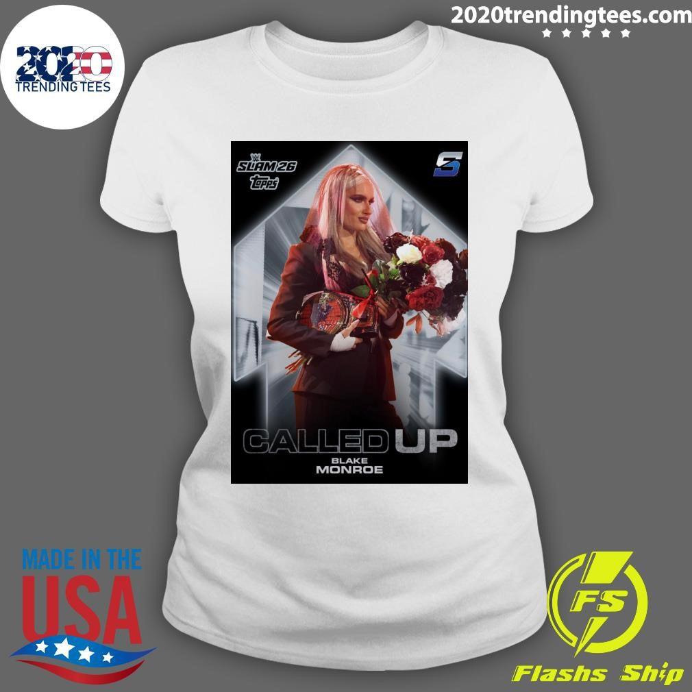 WWE Topps Slam 26 Called Up Blake Monroe Shirt