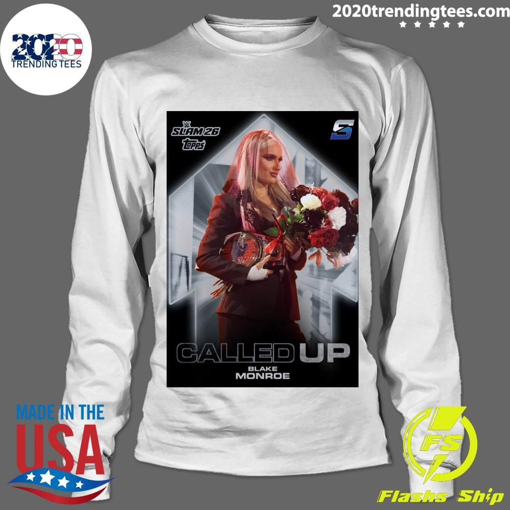 WWE Topps Slam 26 Called Up Blake Monroe Shirt