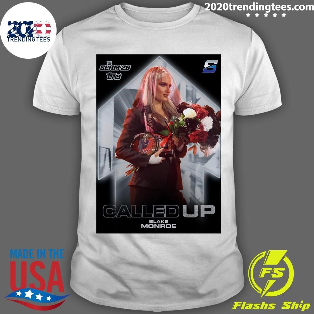 WWE Topps Slam 26 Called Up Blake Monroe Shirt