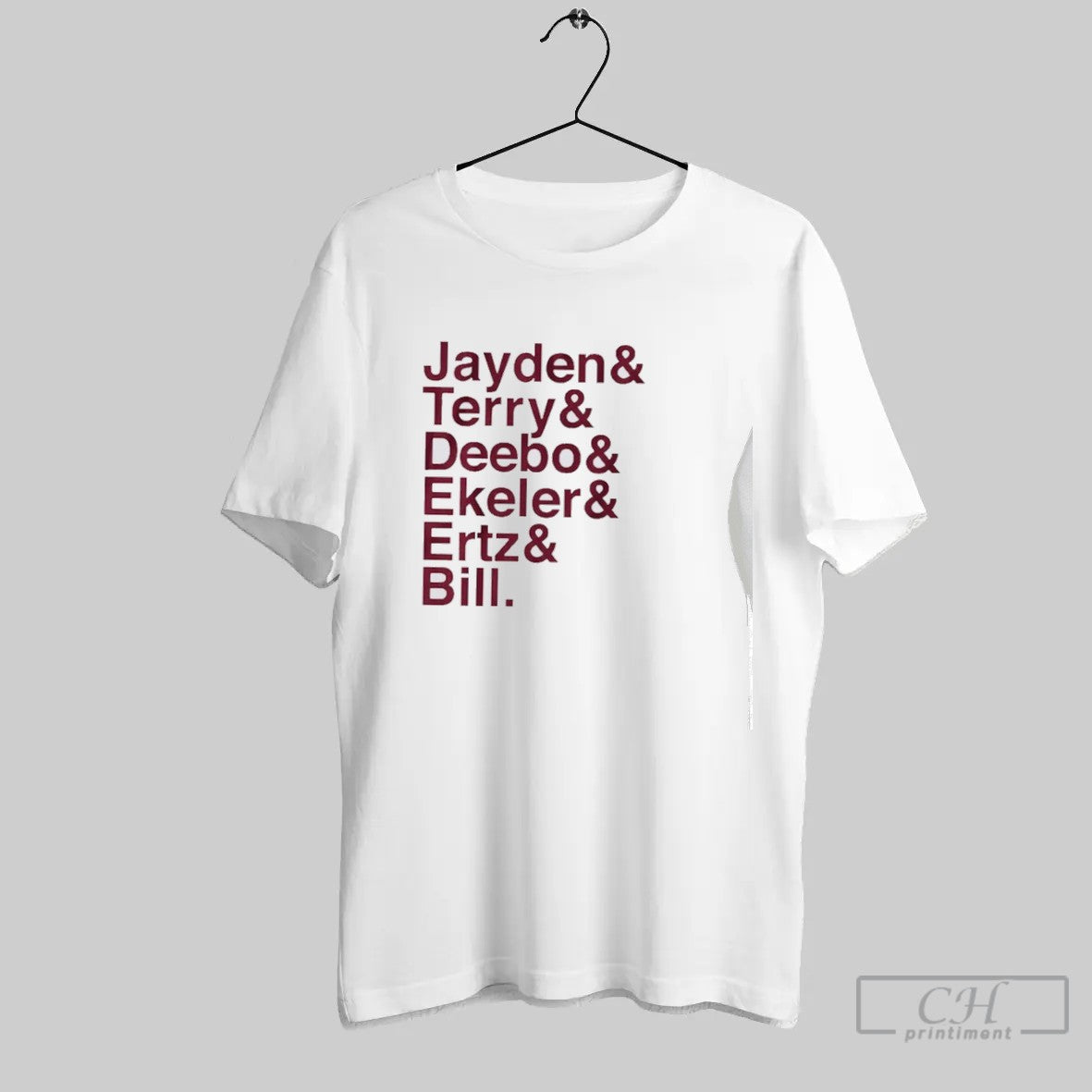 Washington Commanders Jayden Terry Deebo Ekeler Ertz Bill T Shirt