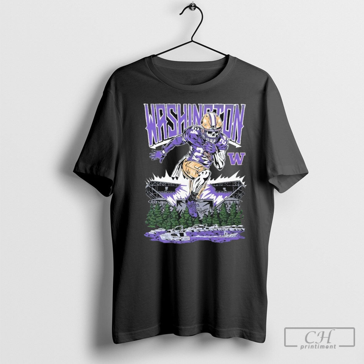 Washington Huskies Dawg Dash Immortal Skeleton