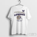 Washington Huskies Football Ncaa Purplr Reign Seattle Wa Helmet Grid T Shirt