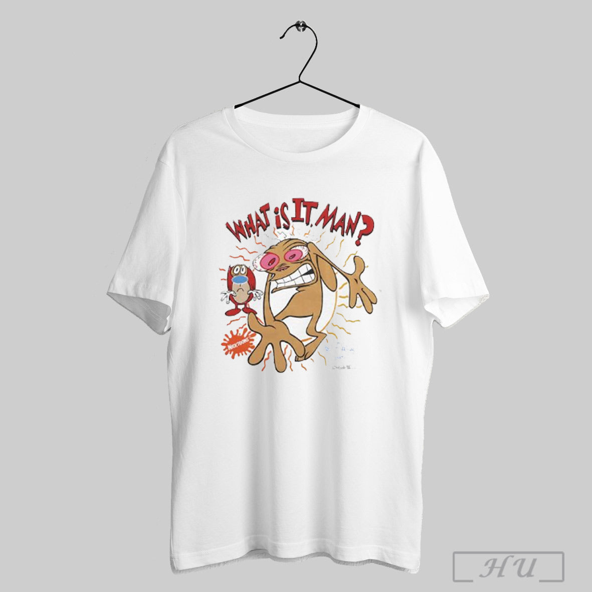 What Is It Man Cartoon Characters T Shirts