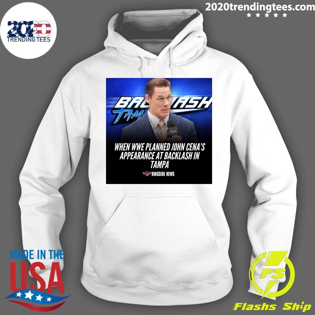 When WWE Planned John Cena’s Appearance at Backlash in Tampa Shirt