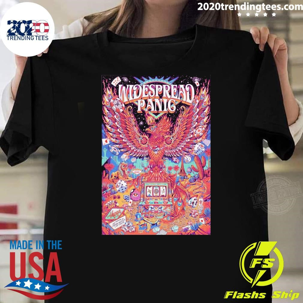 Widespread Panic Las Vegas NV Tour On May 8-10 2026 Shirt