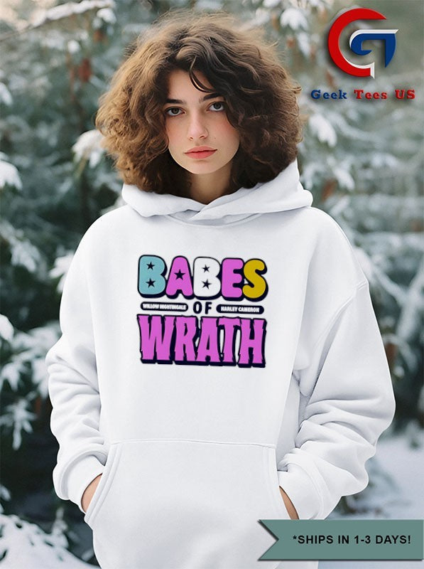Willow Nightingale and Harley Cameron Babes of Wrath shirt