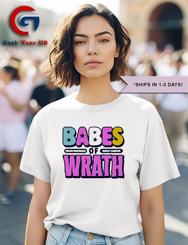 Willow Nightingale and Harley Cameron Babes of Wrath shirt