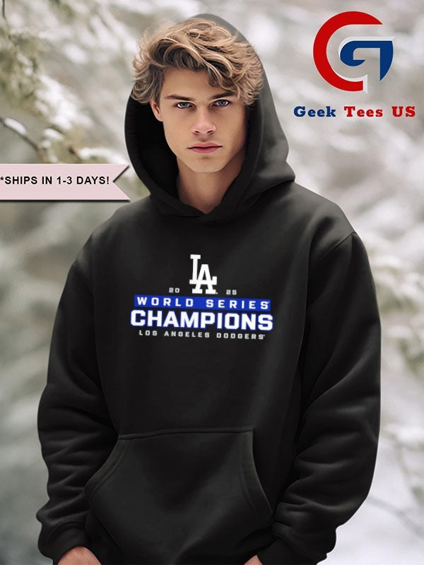 World Series Champions Los Angeles Dodgers 2025 signature shirt