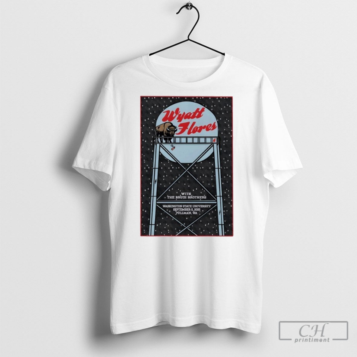 Wyatt Flores Sep 05 2025 Washington State University Pullman Wa Poster Shirt