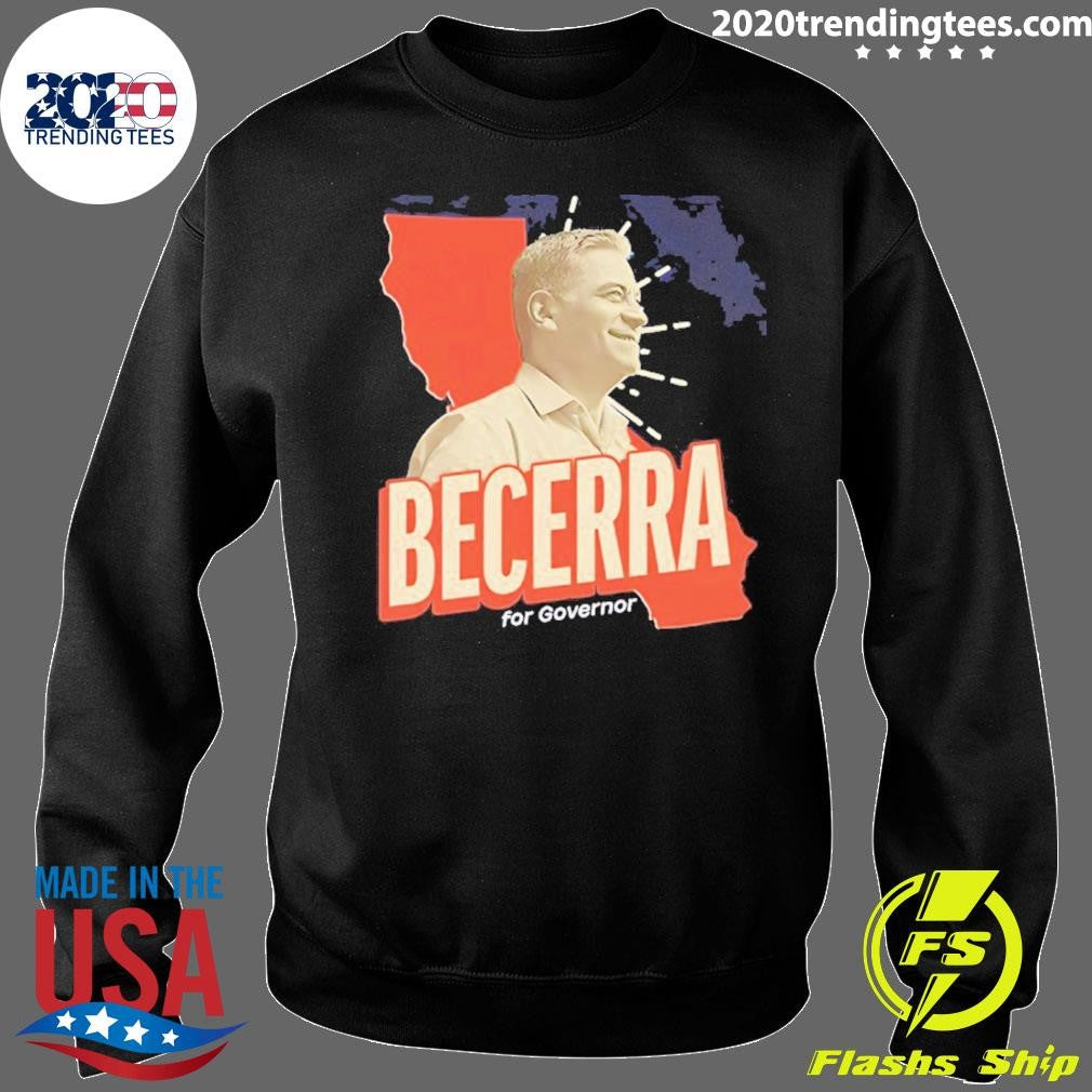 Xavier Becerra For Governor California 2026 Graphic Vintage Shirt
