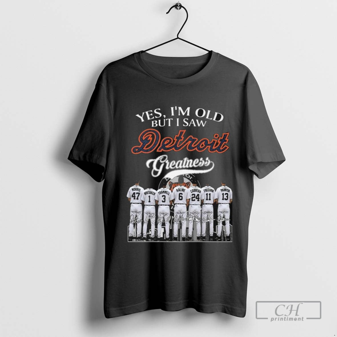 Yes Im Old But I Saw Detroit Tigers Greatness Morris Whitaker Trammell Kaline Cabrera Frehan