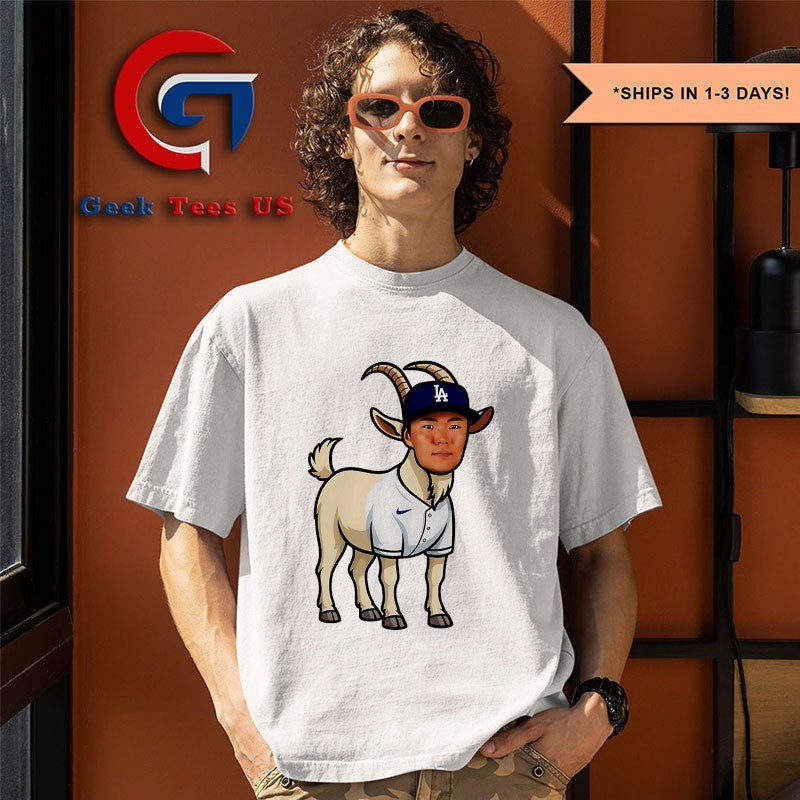 Yoshinobu Yamamoto The Goat Los Angeles Dodgers MLB World Series 2025 shirt