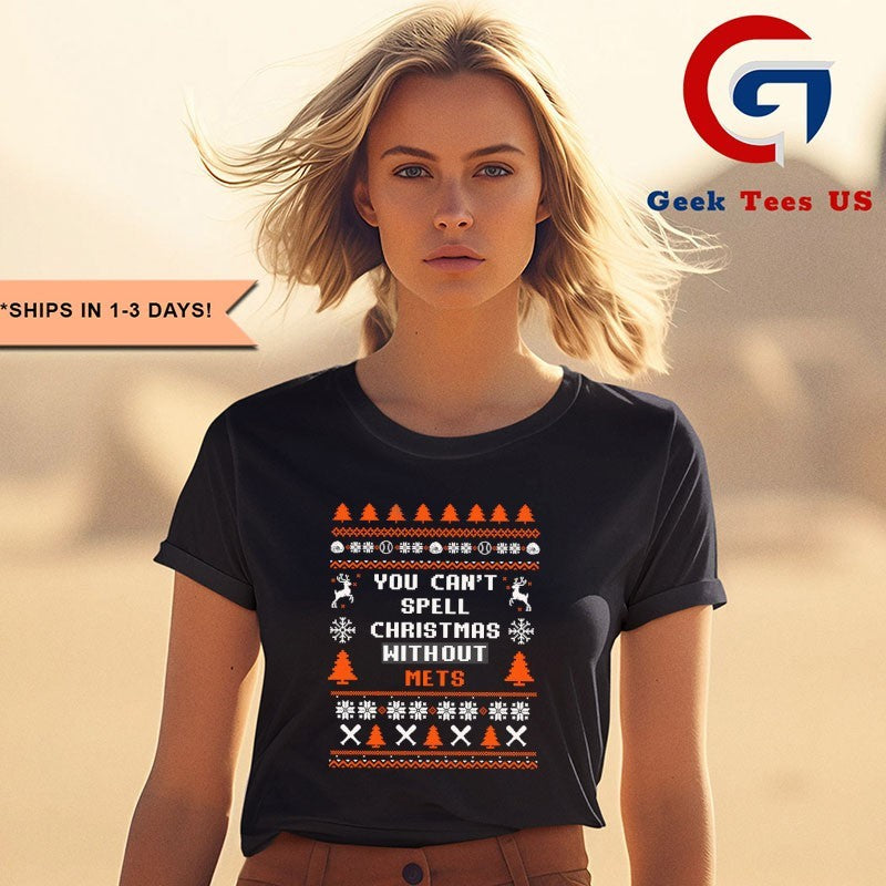 You can’t spell Christmas without New York Mets MLB ugly Xmas 2025 shirt