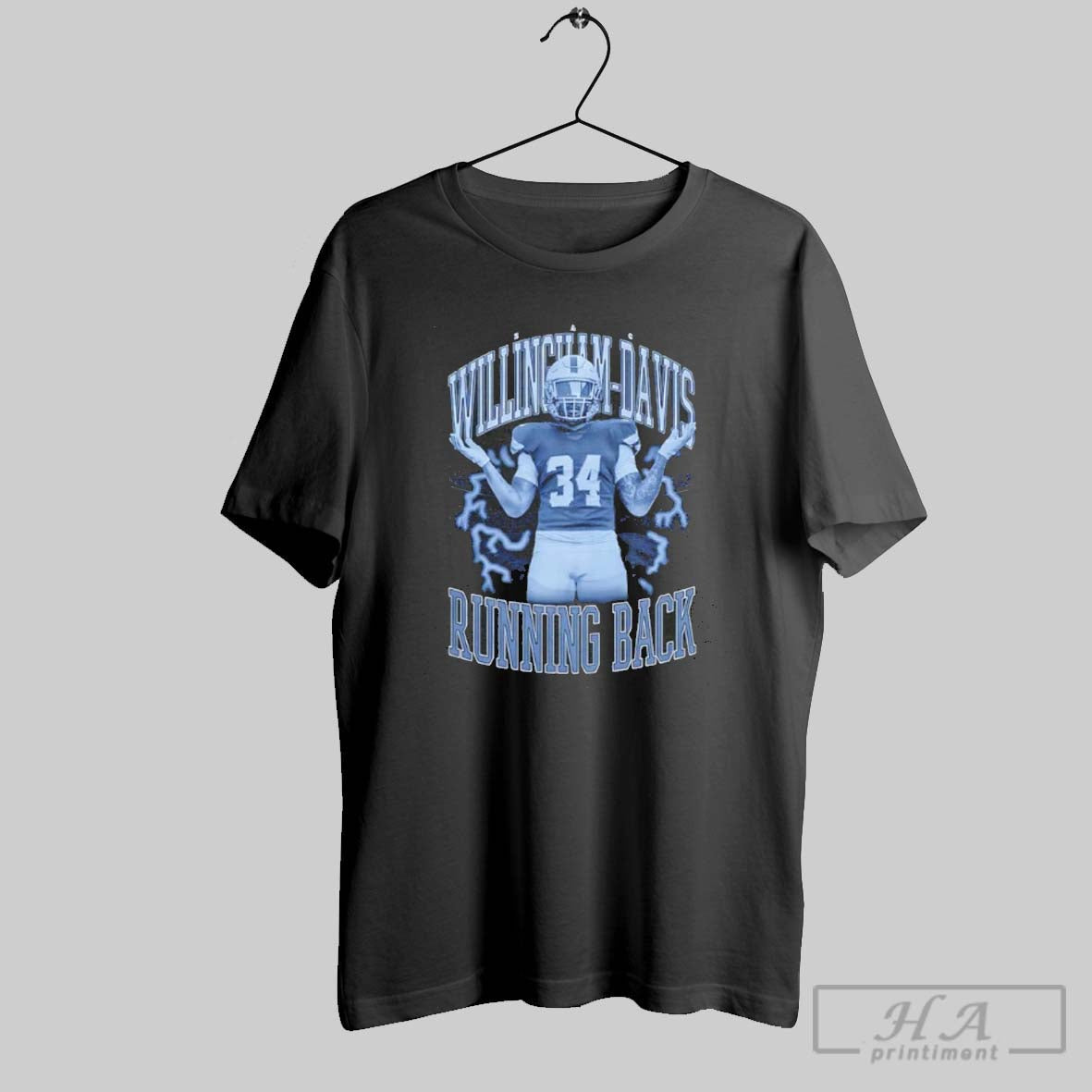 Zac Willingham Davis Butler Bulldogs Running Back Graphic