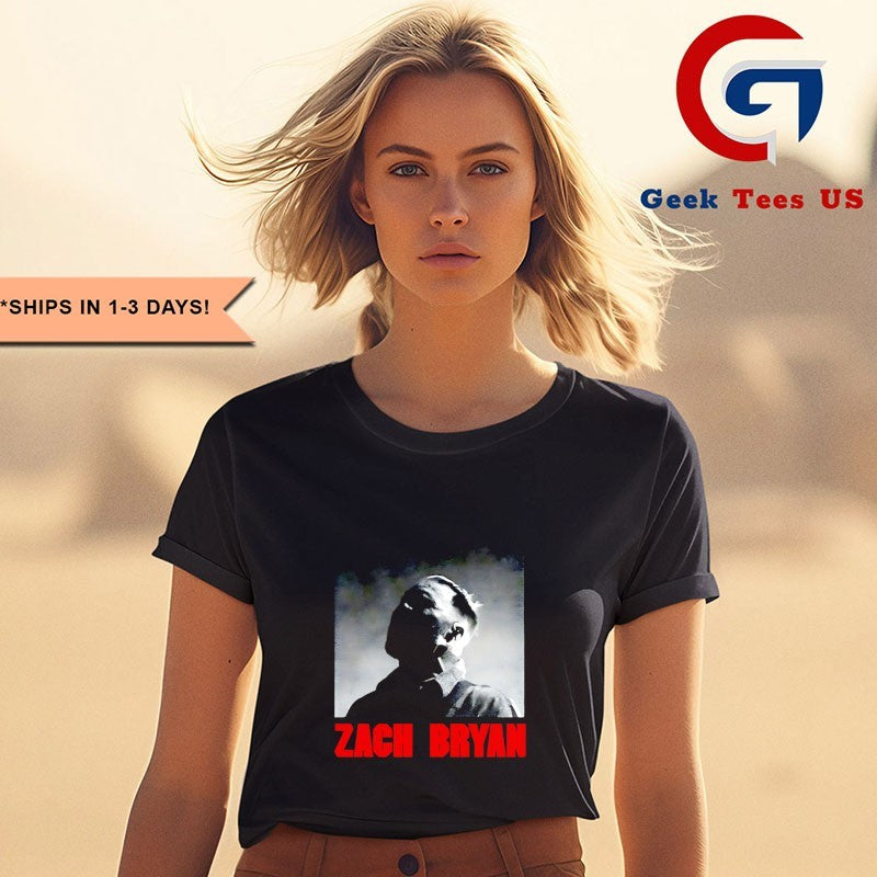 Zach Bryan photo shirt