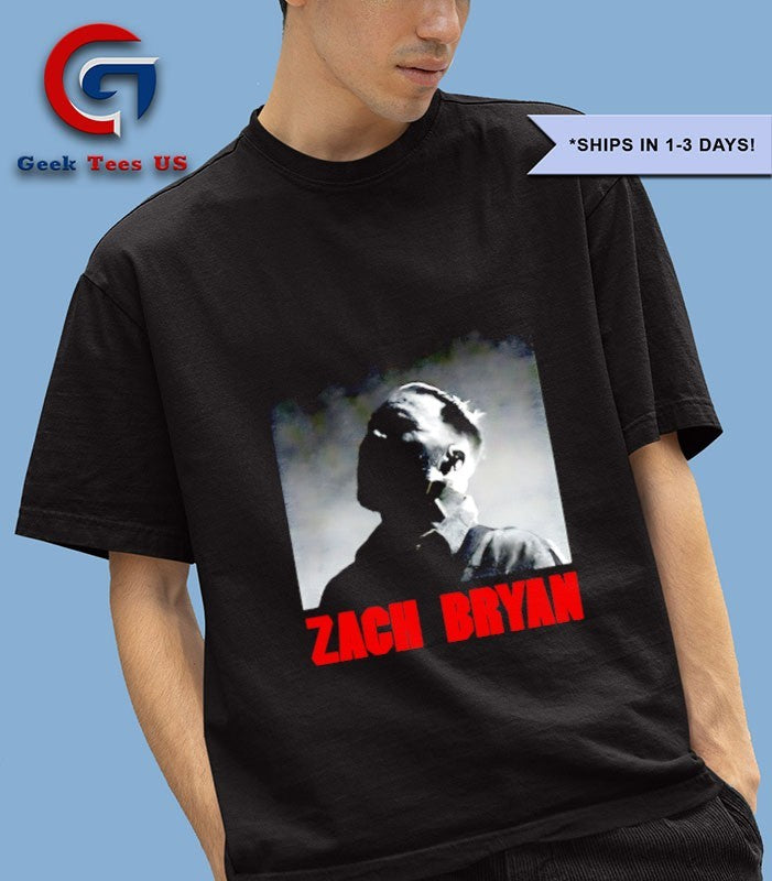 Zach Bryan photo shirt