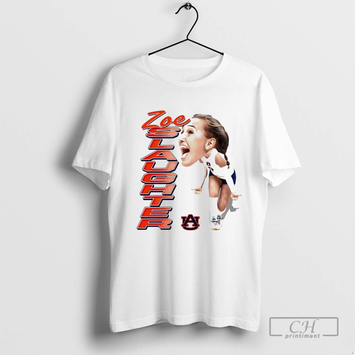 Zoe Slaughter Auburn Tigers Caricature