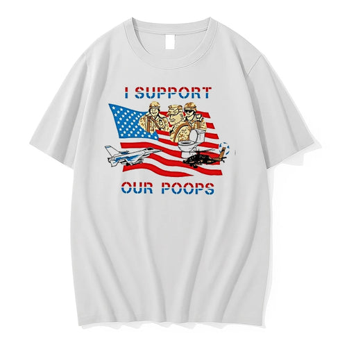 American Soldier I Support Our Poops 0 Tshirts Sweater
