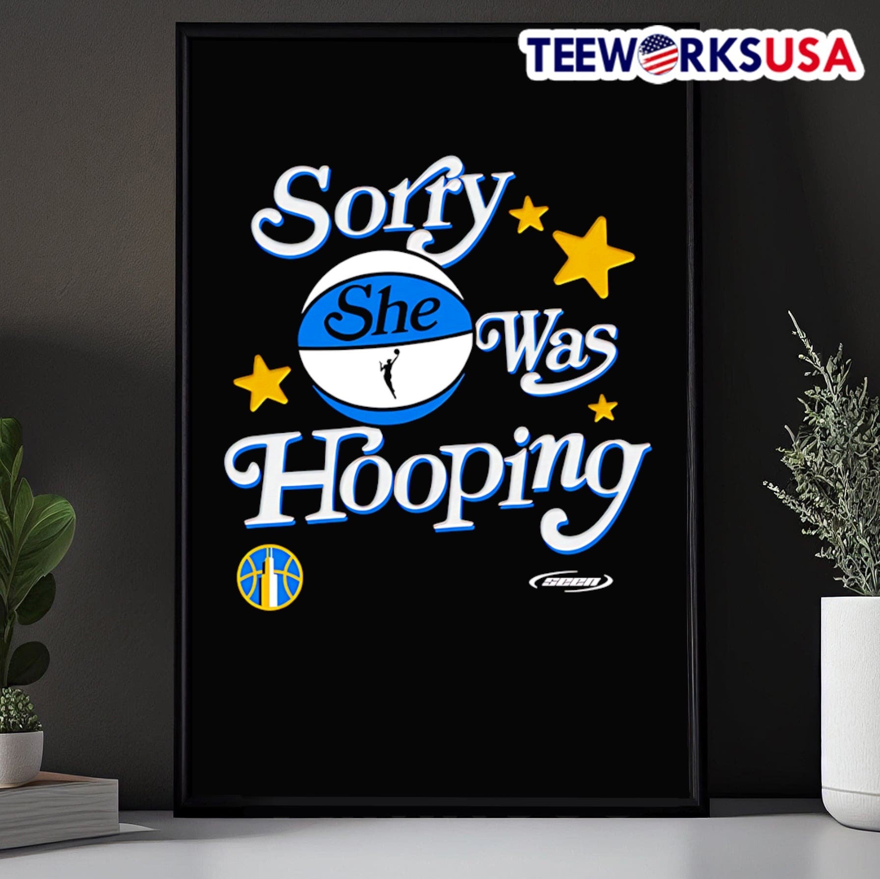 Sorry She Was Hooping Basketball Player Shirt