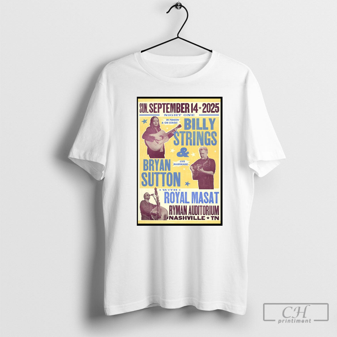 Billy Strings Ryman Auditorium Sept 14 2025 Shirt Sweater