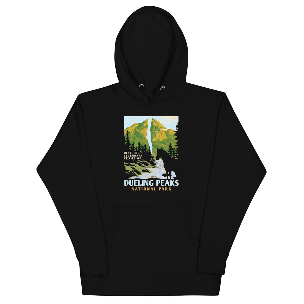 Dueling Peaks National Park Unisex Hoodie