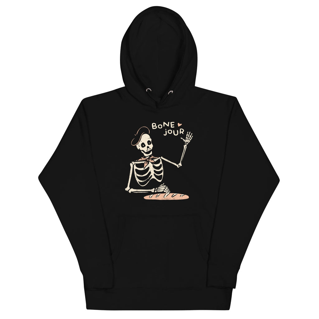 Bone Jour Unisex Hoodie
