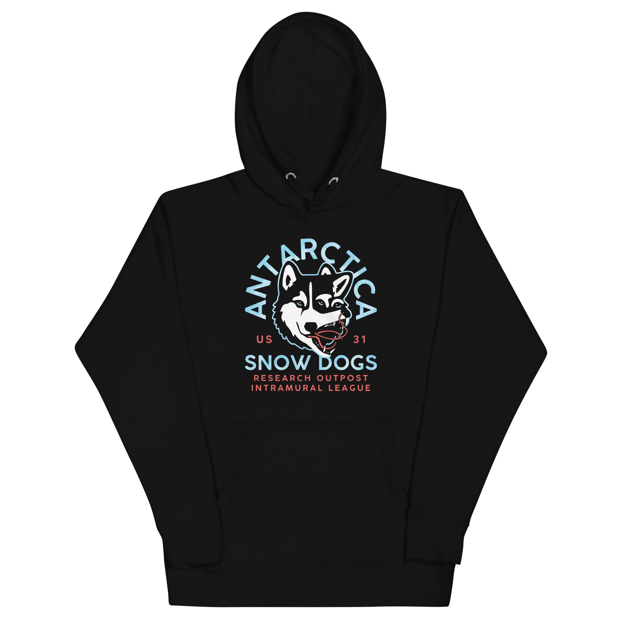 Antarctica Snow Dogs Unisex Hoodie
