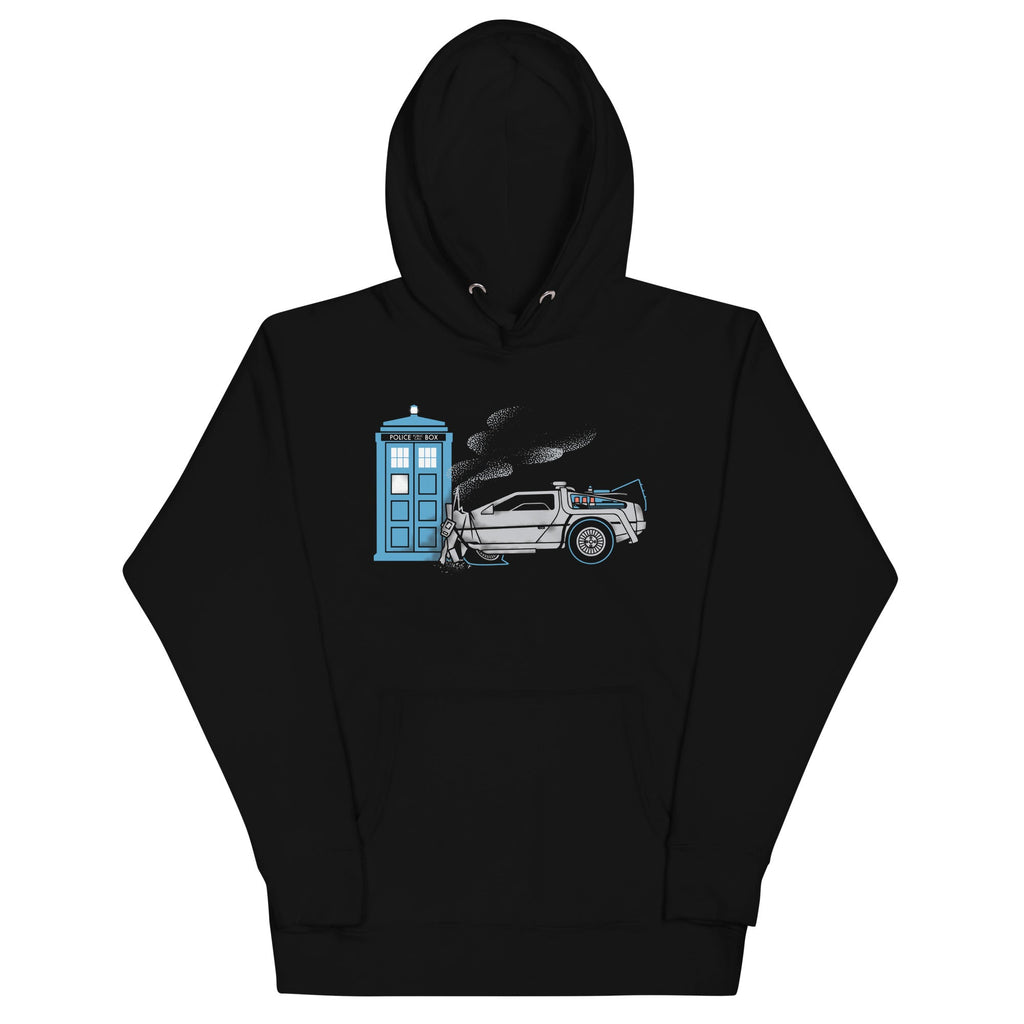 Time Collision Unisex Hoodie