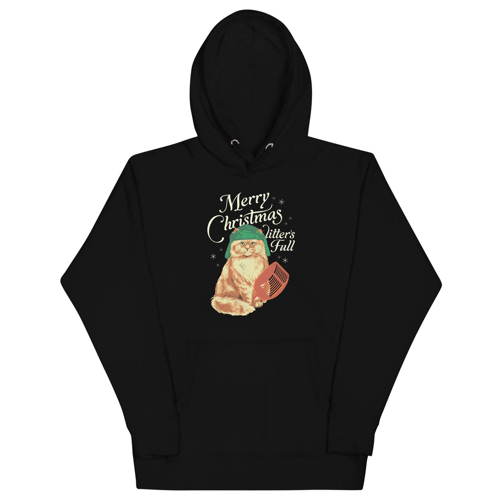 Merry Christmas Litter's Full Unisex Hoodie