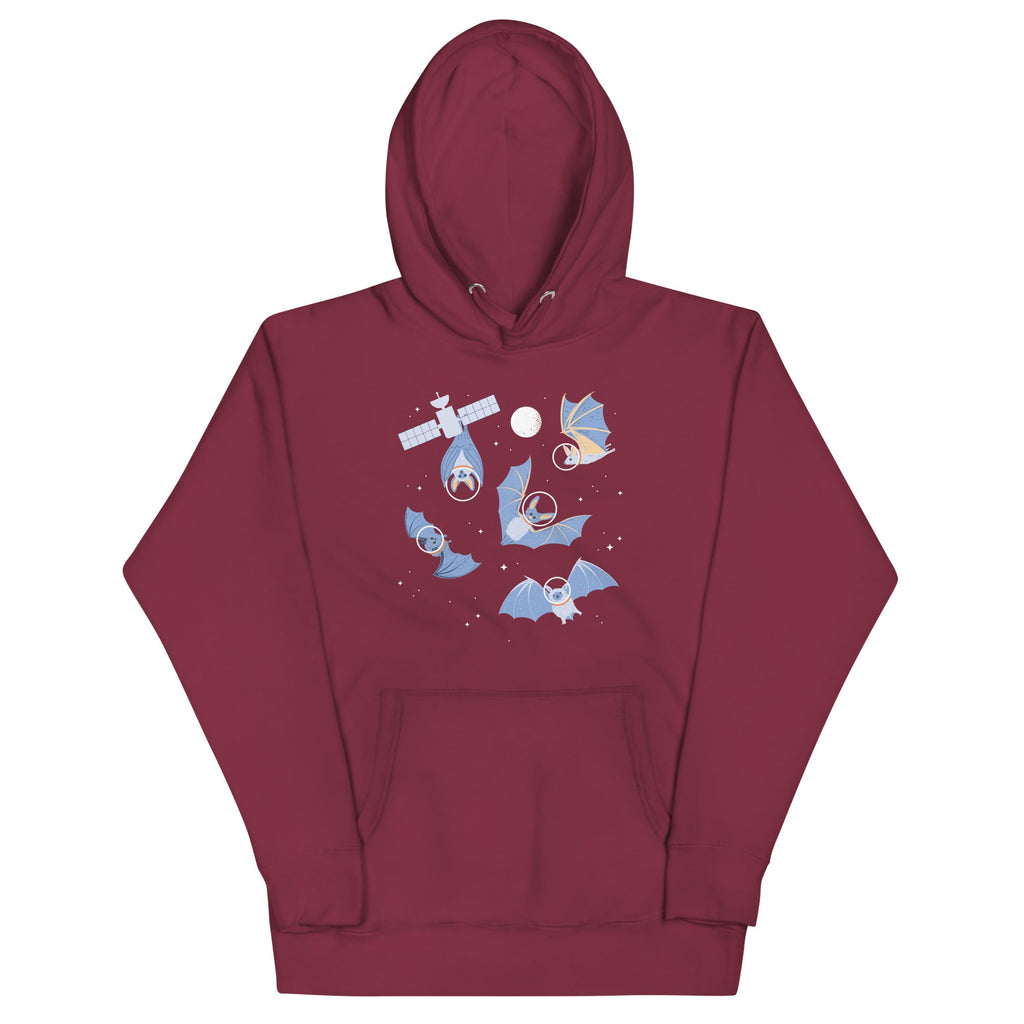 Bats In Space Unisex Hoodie