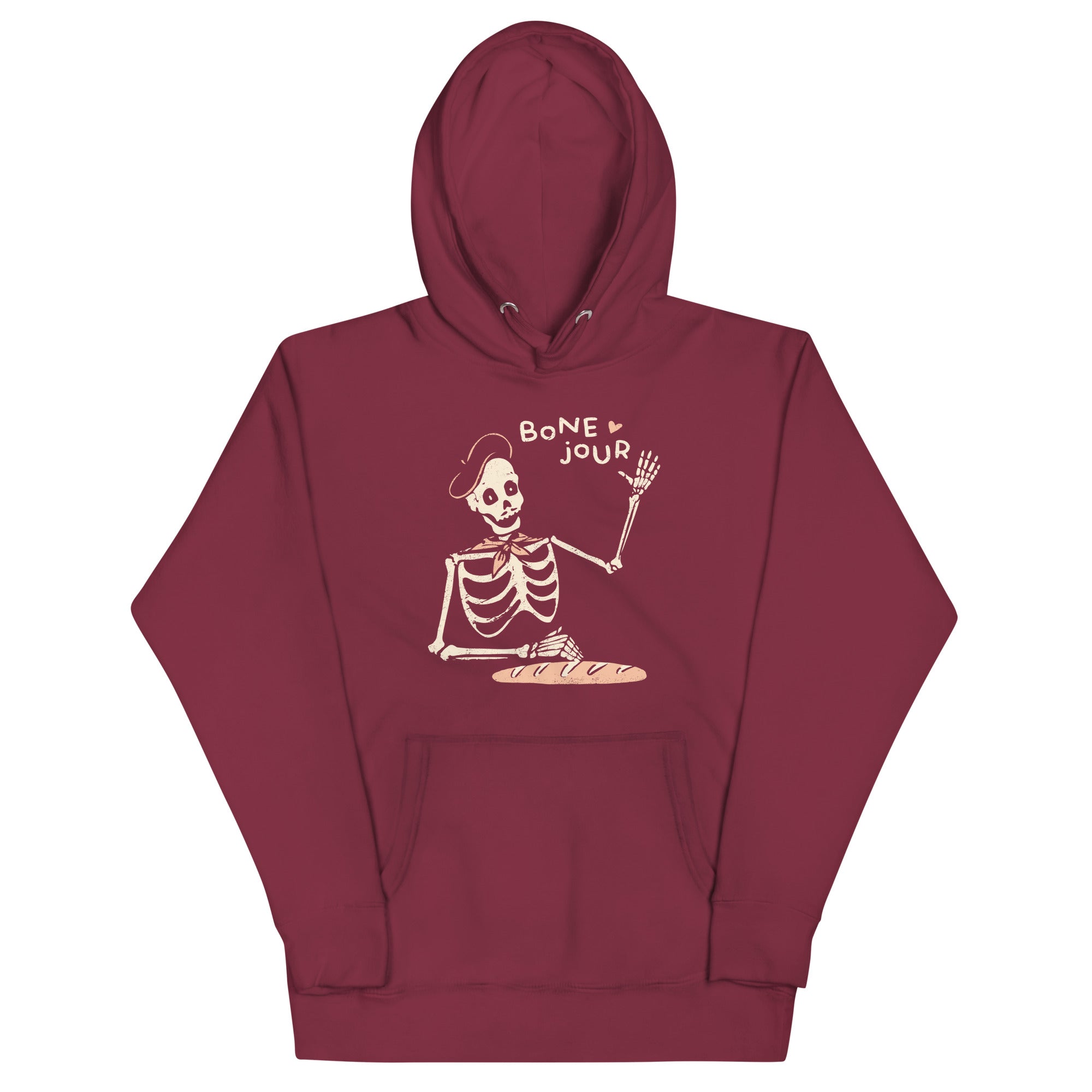 Bone Jour Unisex Hoodie