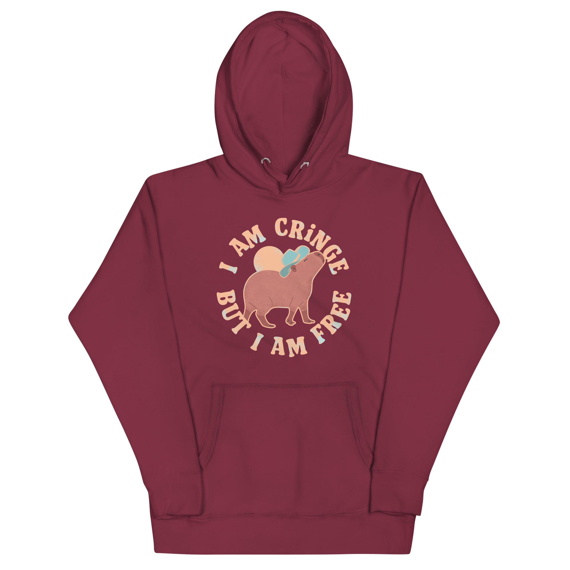 I Am Cringe But I Am Free Unisex Hoodie