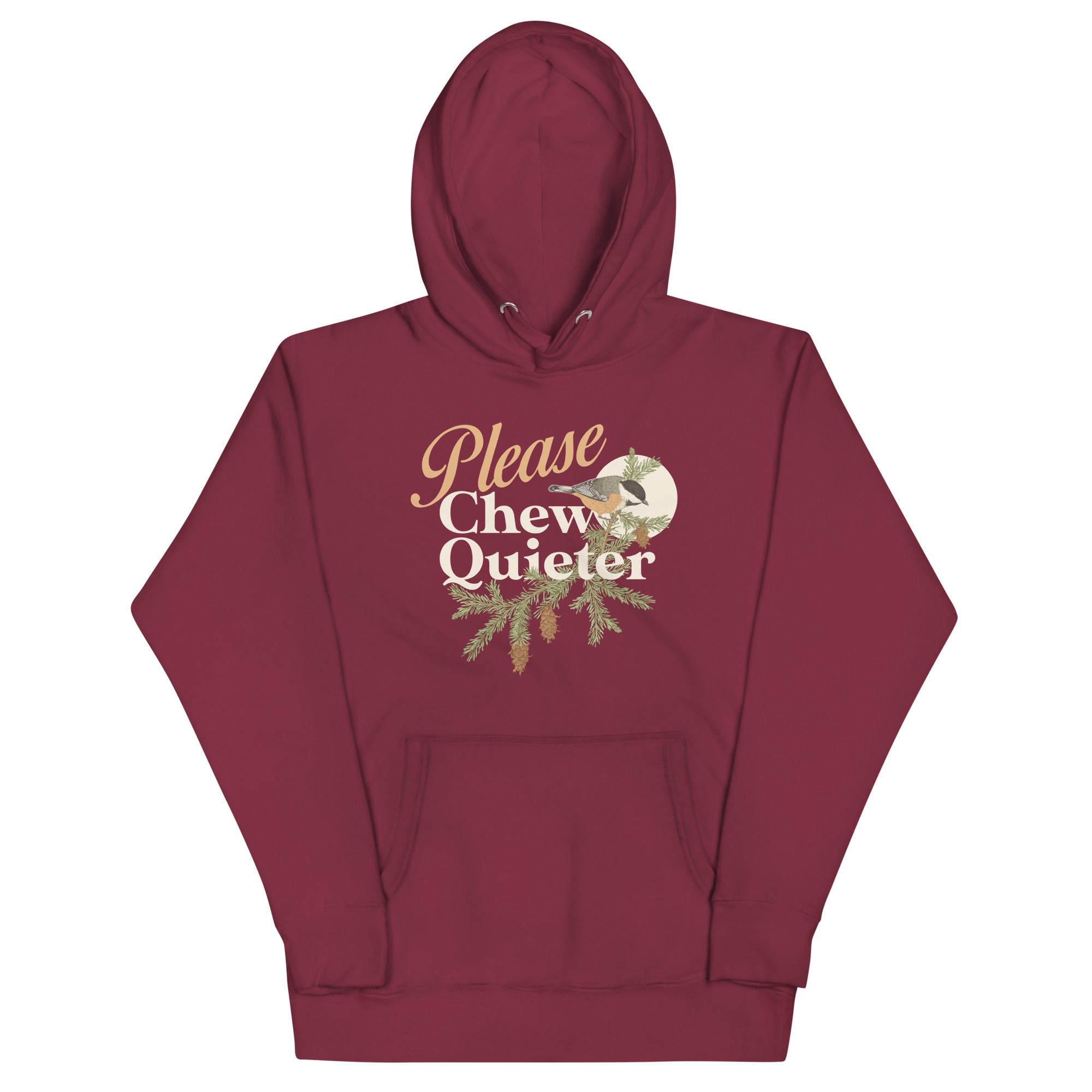 Please Chew Quieter Unisex Hoodie