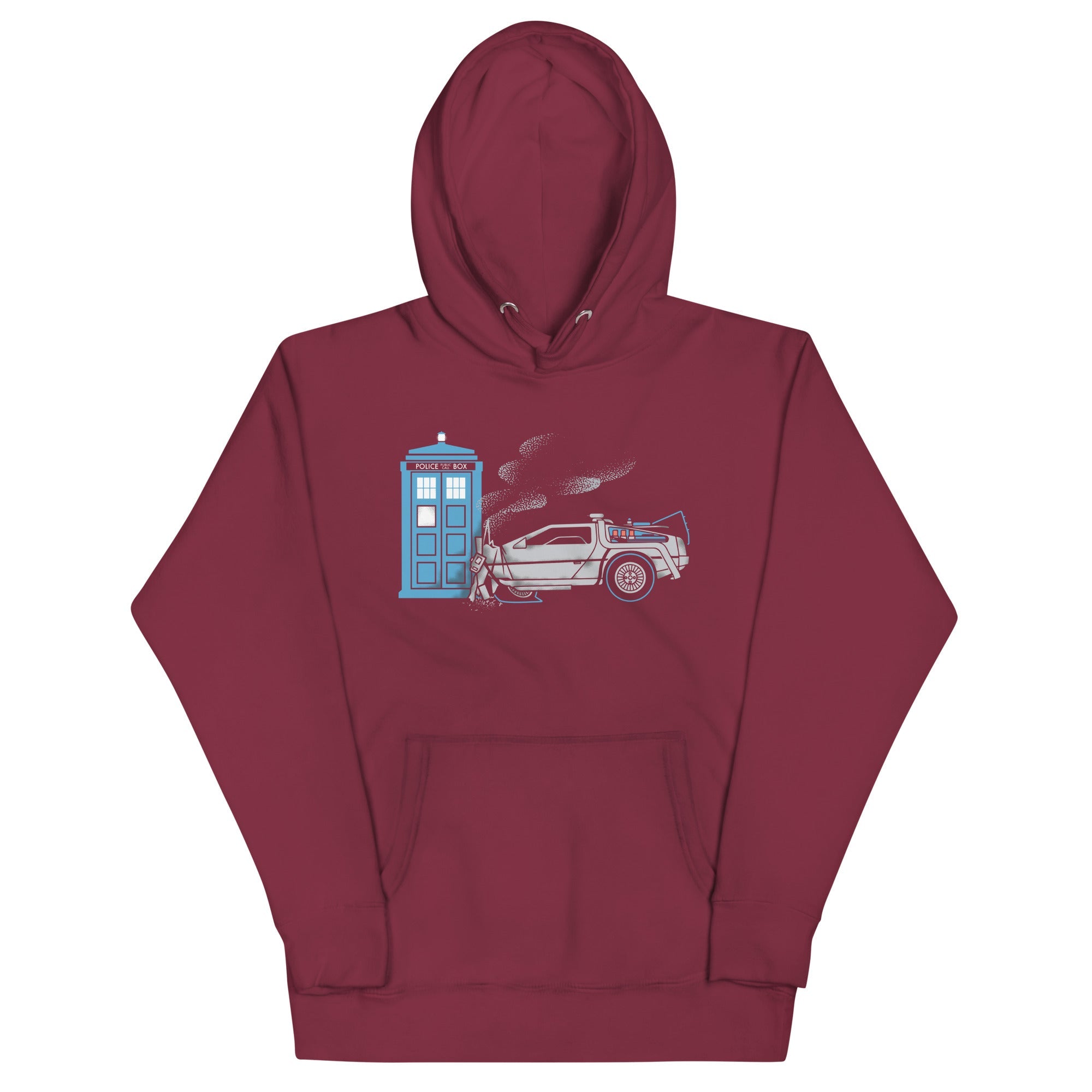 Time Collision Unisex Hoodie