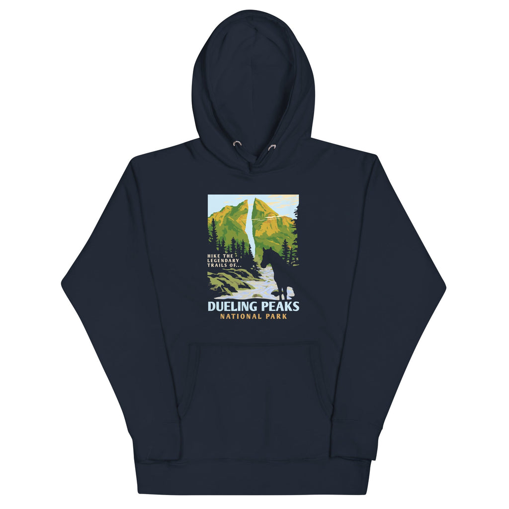 Dueling Peaks National Park Unisex Hoodie