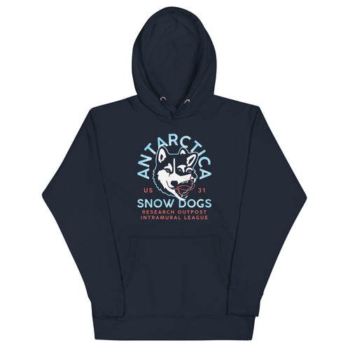 Antarctica Snow Dogs Unisex Hoodie