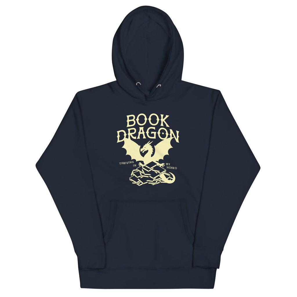 Book Dragon Thriving In My Hoard Unisex Hoodie
