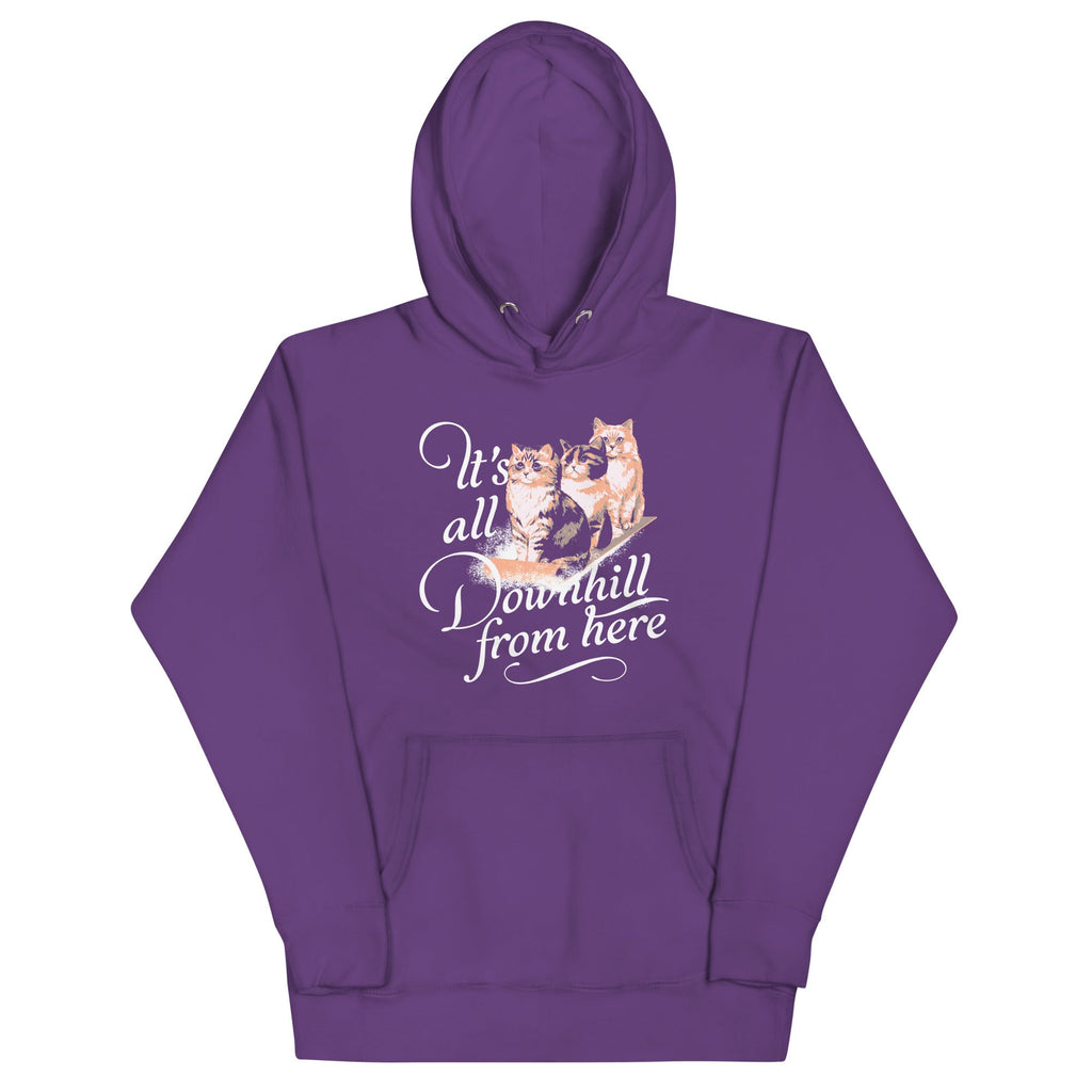 It's All Downhill From Here Unisex Hoodie