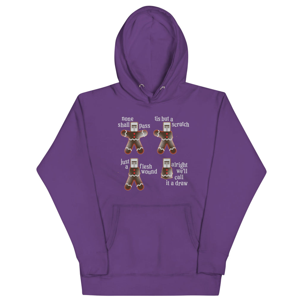 Alright We'll Call It A Draw Gingerbread Unisex Hoodie