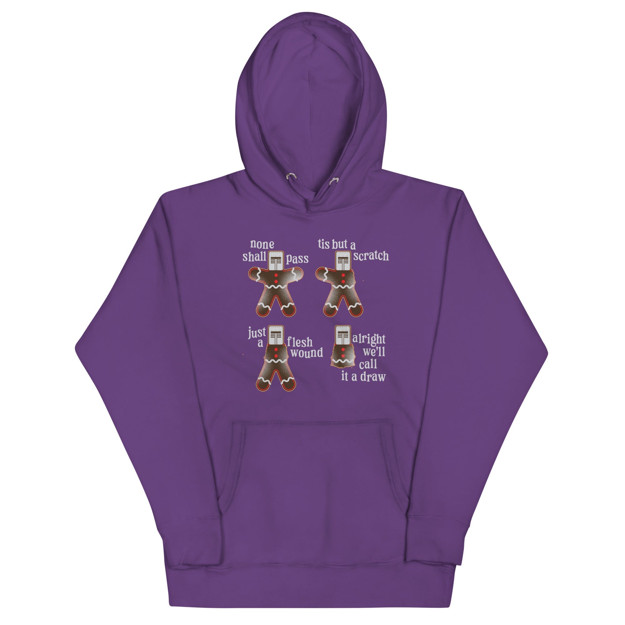 Alright We'll Call It A Draw Gingerbread Unisex Hoodie
