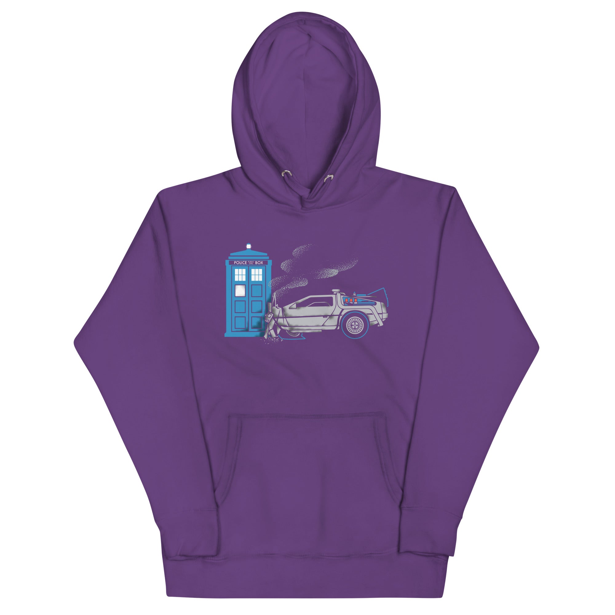 Time Collision Unisex Hoodie