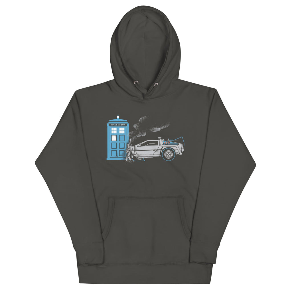 Time Collision Unisex Hoodie